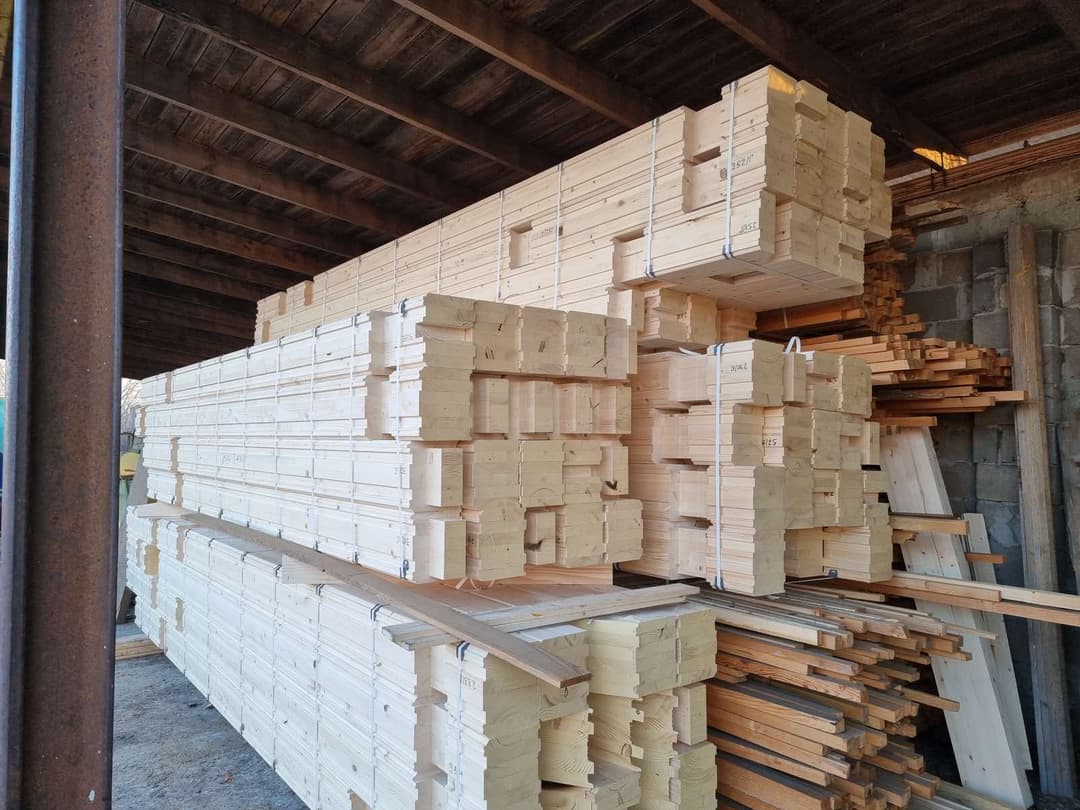 Брус після профілювання